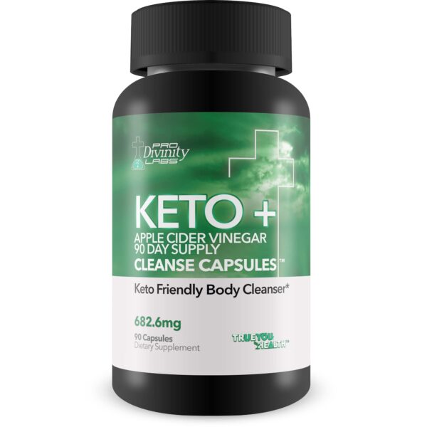 Pro Divinity Labs Keto detox cápsulas limpieza 90 días