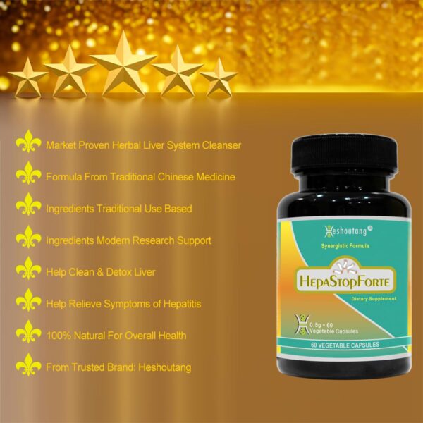 Marca confiable para cuidado hepático Heshoutang