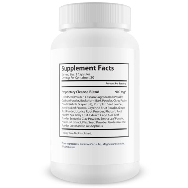 Frasco Pro Daily Detox limpieza digestiva con acai berry