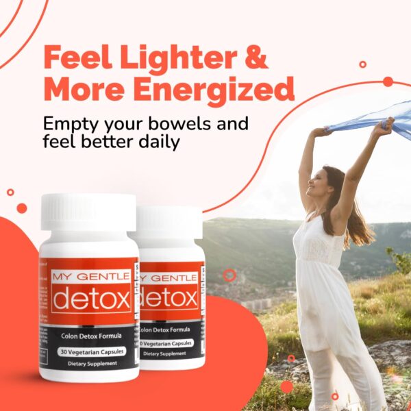 My Gentle Detox limpieza natural colon 30 cápsulas