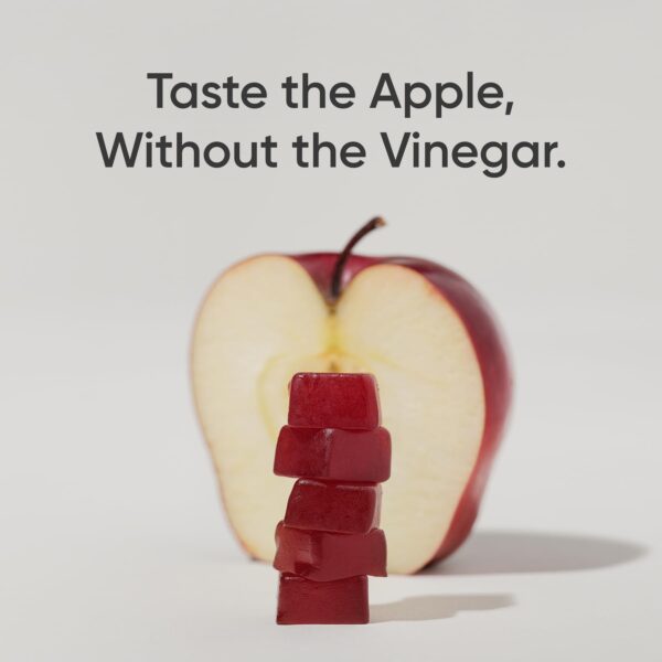Gomitas con vinagre de sidra de manzana y probióticos