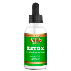 ZETOX gotas líquidas zeolita detox para niños y adultos