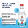 Envase frontal suplemento KAL de vinagre de manzana