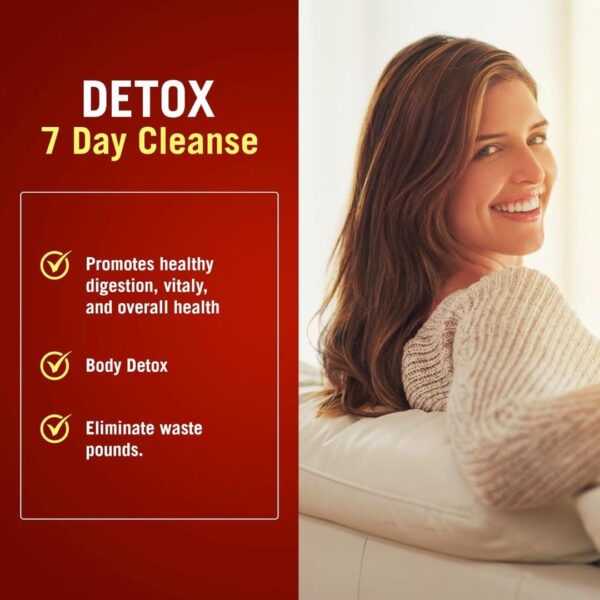 Fórmula natural de hierbas en Cleaner Detox para digestión saludable
