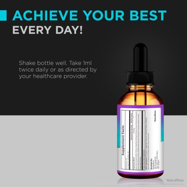 NutraRize GutDrops apoyo a la salud digestiva y bienestar