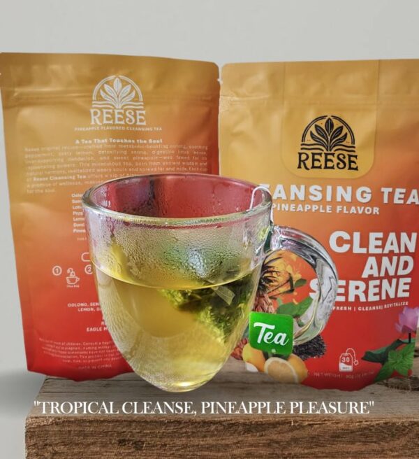 Té de limpieza premium con probióticos y enzimas