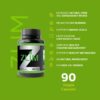 Presentación de 90 cápsulas vegetales