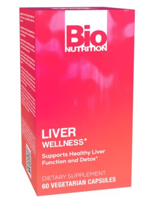 Bio Nutrition Liver Wellness cápsulas soporte hígado saludable