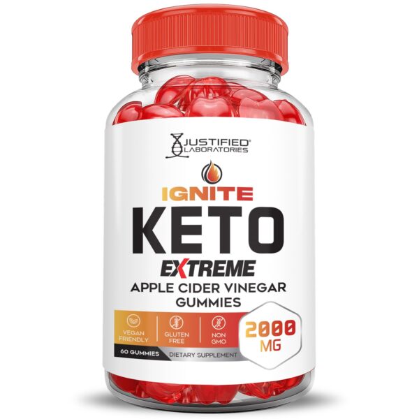 Ignite Keto ACV gomitas saborizante natural y no GMO Ignite Keto ACV gomitas saborizante natural y no GMO