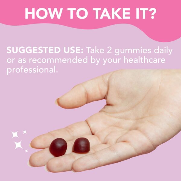 Gomitas Sakoon Nutrition para mujeres con ingredientes naturales