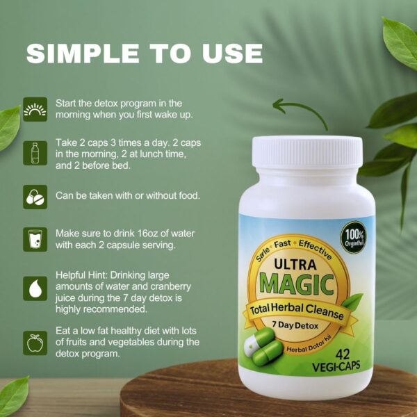 Suplemento detox confianza para limpieza corporal y energía