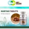 Tabletas masticables Haritaki con dosis recomendada diaria