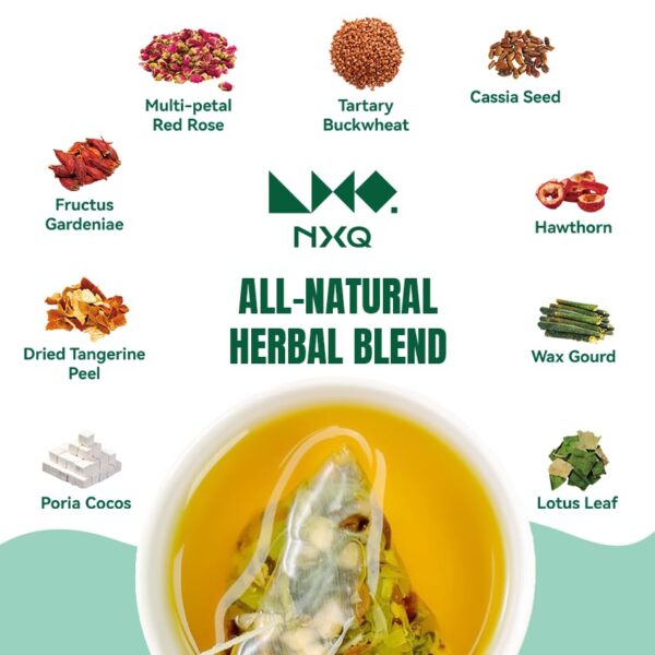 Infusión de Té NXQ redutor de aceite