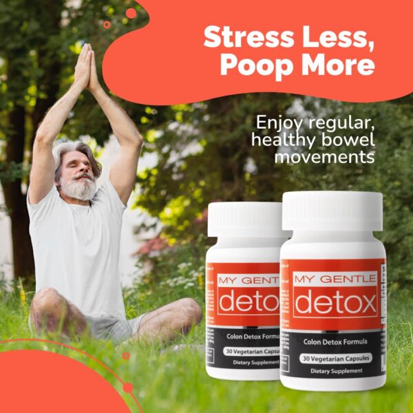 My Gentle Detox cápsulas para reducir gases e hinchazón