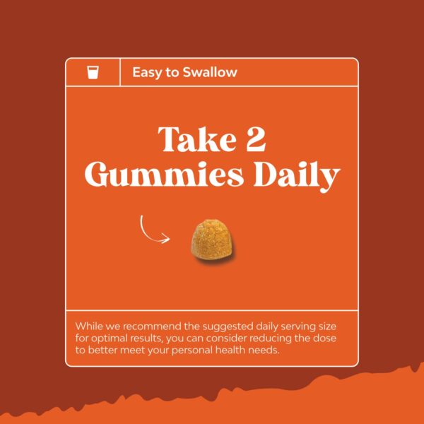 Gomitas cúrcuma Water Away sabor durazno para adultos