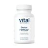 Frasco de Vital Nutrients Detox Formula con cápsulas para detox hepático