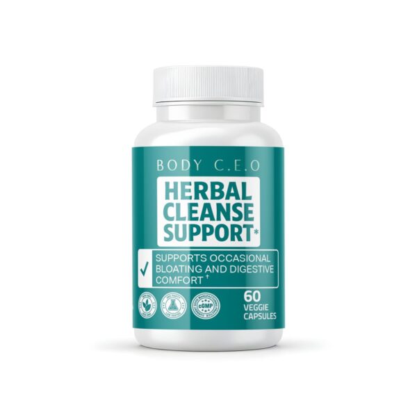 Suplemento Herbal Cleanse BODY C.E.O. caja 60 cápsulas