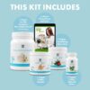 Suplementos detox y potenciador en kit Yes You Can