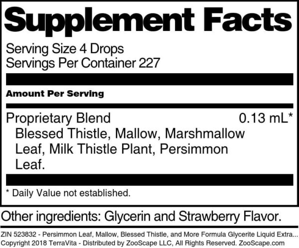 Extracto terravita en formato líquido conveniente 1oz