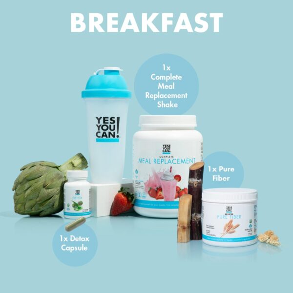 Botella agitadora incluida en kit Detox Plus Yes You Can