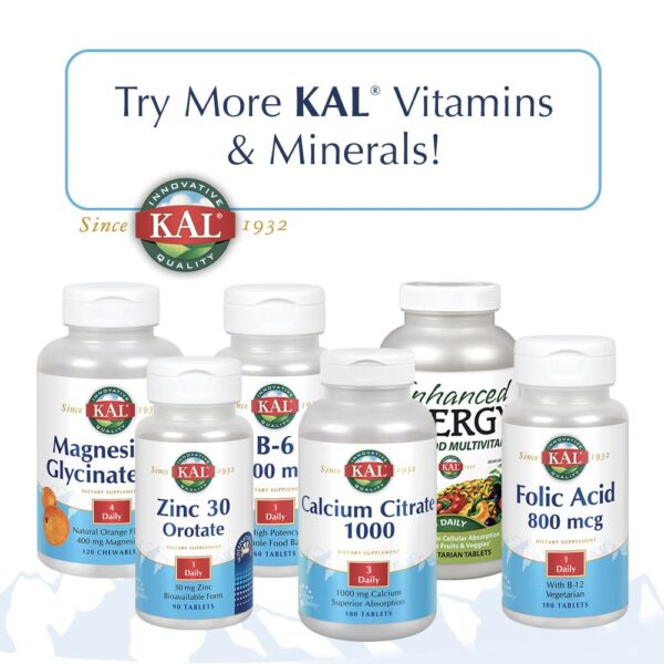 Tabletas diuréticas KAL Herburetic con fórmula natural