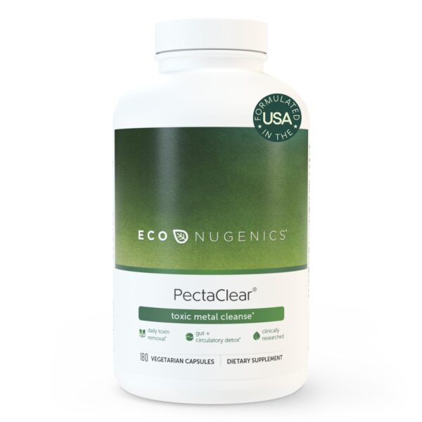 Suplemento detox EcoNugenics PectaClear 180 cápsulas