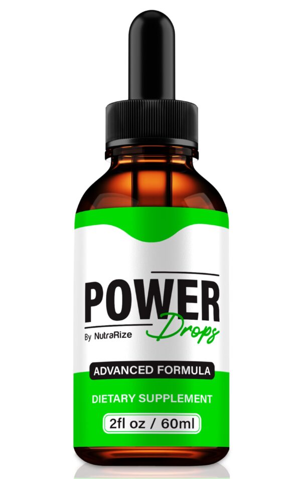 Botella de NutraRize Power Drops gotas energía y resistencia