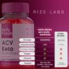 Suplemento rize labs Keto Fresh ACV para quemar grasa abdominal