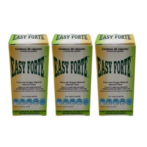 Easy Forte suplemento natural para bajar de peso 3 cajas