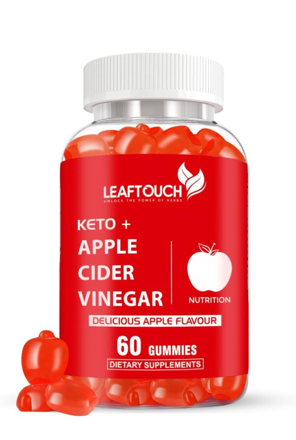 Gomitas de vinagre de sidra de manzana LEAFTOUCH sin gluten