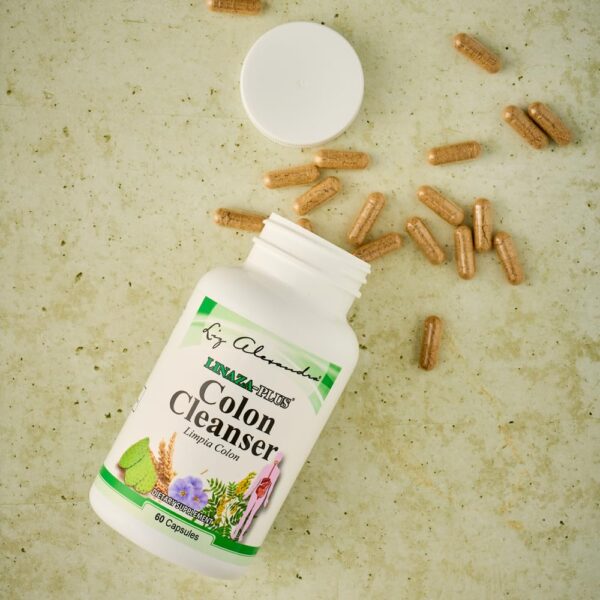 Suplemento Linaza-Plus con omega para limpieza del colon