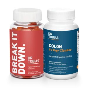 Pack Dr. Tobias limpieza colon y gomitas vinagre de manzana
