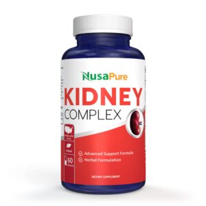 NusaPure Complejo Renal cápsulas vegetales para salud riñón