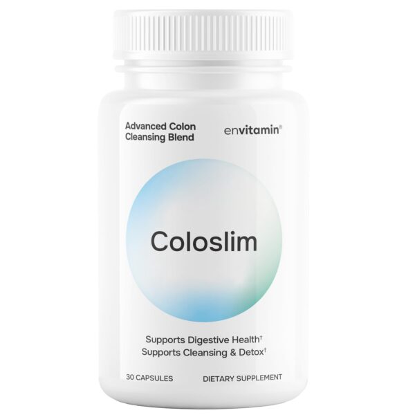 Coloslim cápsulas para limpieza suave del colon y salud digestiva