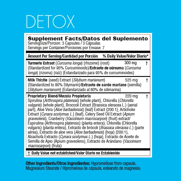 Detox con vitaminas C y A para limpieza natural Sí Puedes