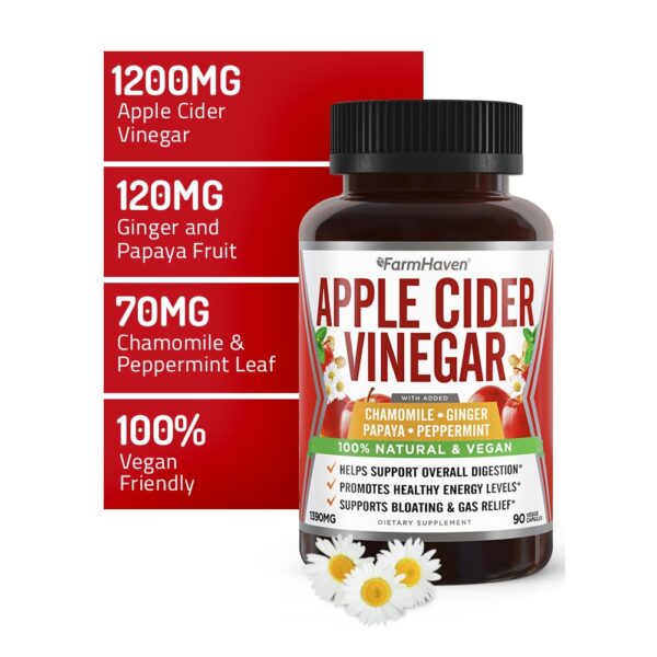 FarmHaven suplemento digestivo con magnesio glicinato y malato