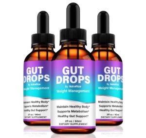 NutraRize gotas para intestino botella frontal pack 3