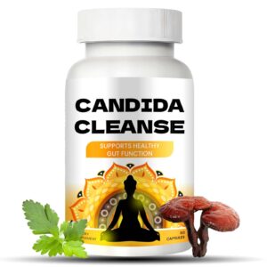 Candida Cleanse botella suplemento salud intestinal fórmula avanzada