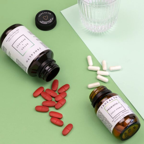 JSHealth suplemento para digestión, hinchazón y energía natural