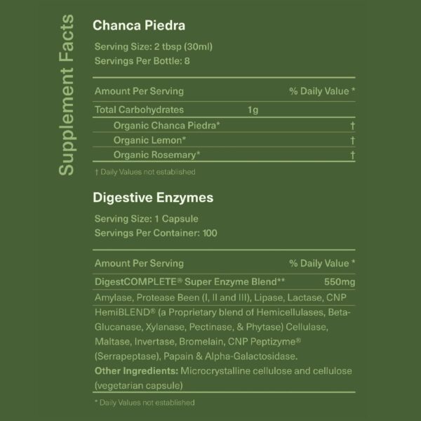 Limpieza hepática Liver Complete con chanca piedra y cardo mariano