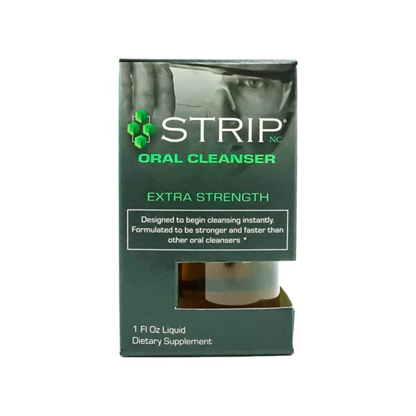 Strip detox limpiador oral extra fuerte botella 1 oz