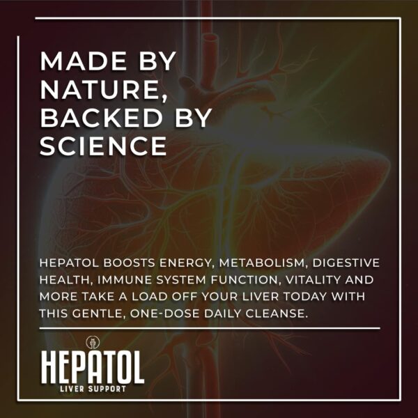 Cápsulas Hepatol apoyo hepático y detox natural