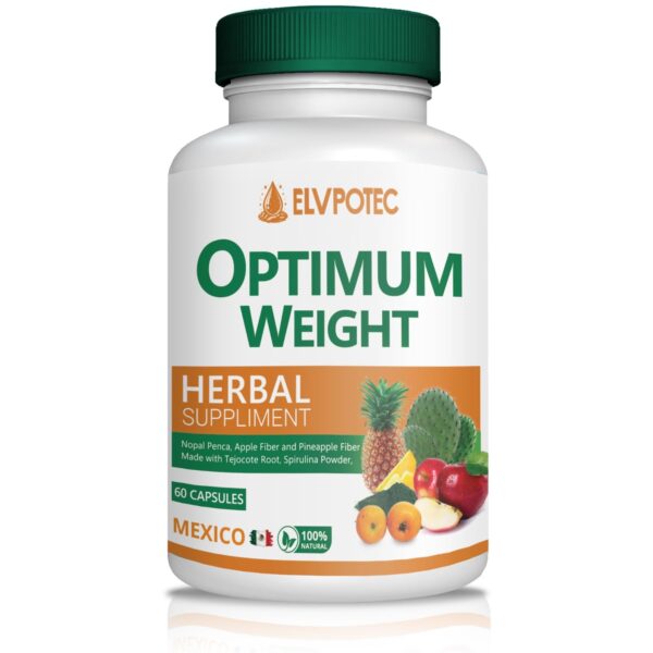 Fórmula limpieza colon 60 días OPTIMUM WEIGHT botella