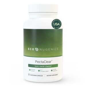 EcoNugenics PectaClear cápsulas detox metales tóxicos