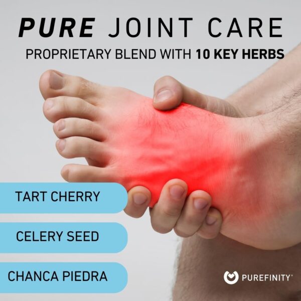Cápsulas PUREFINITY fórmula para limpieza de ácido úrico salud articular