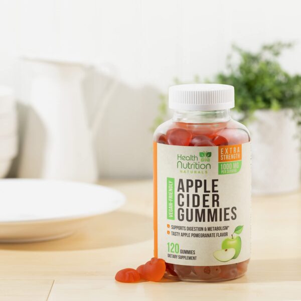 Gomitas de vinagre de manzana para mujeres saludables