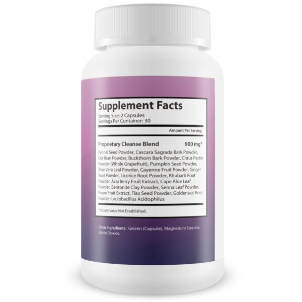 Capsulas Keto Flow Cleanse con probióticos para salud intestinal