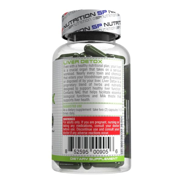 Suplemento Liver Detox para salud y limpieza hepática