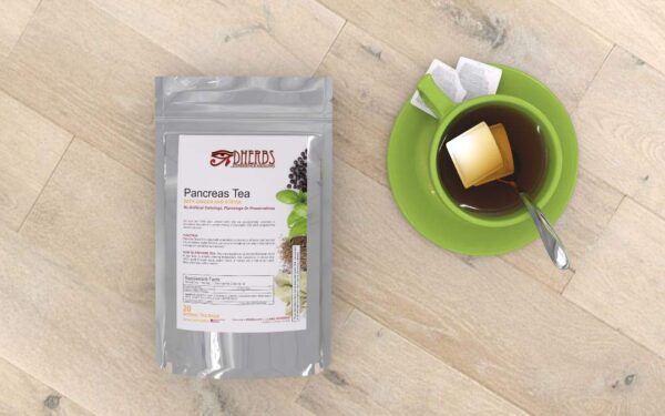 Bolsas de té herbal Dherbs para salud pancreática