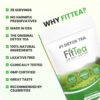 FitTea caja y bolsas de té detox para limpieza corporal